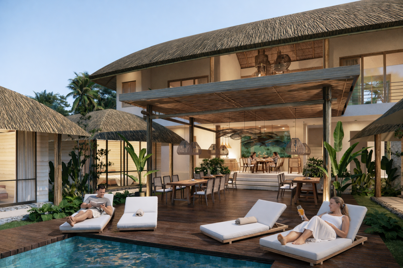 VELA Uluwatu pool and grove