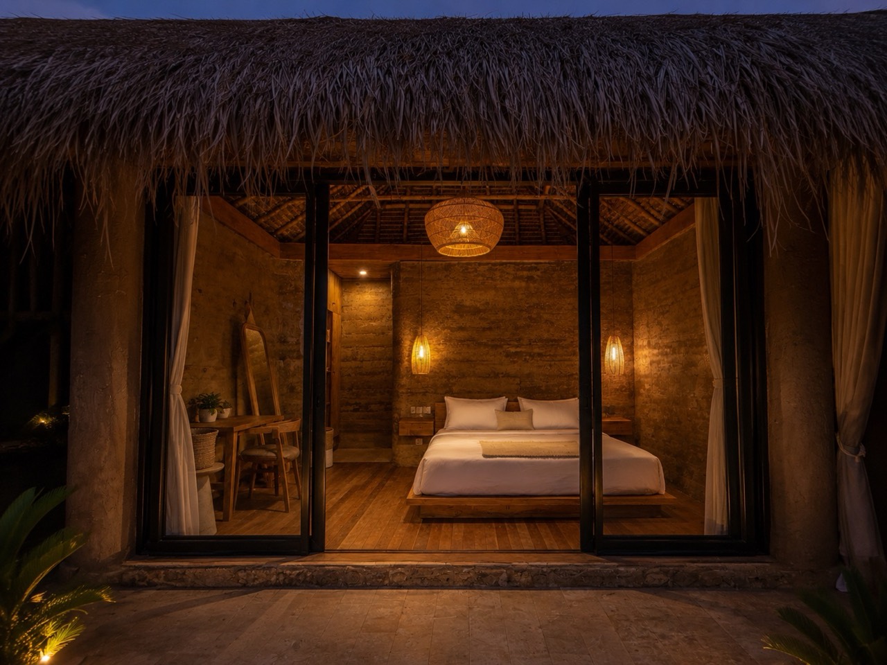 Earth-Pressed Studio Lodge